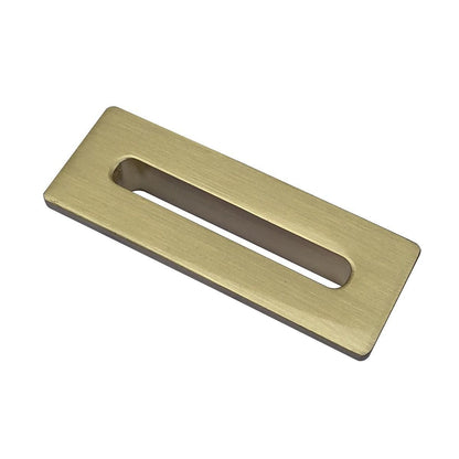 AM00178 - Amara Rectangle Overflow Insert in Brushed Brass - Coa Living