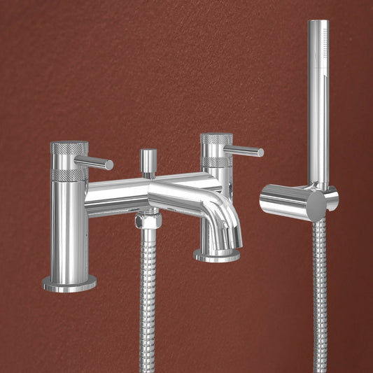 AM00562 - Amara Runswick Bath Shower Mixer Tap in Chrome - Coa Living