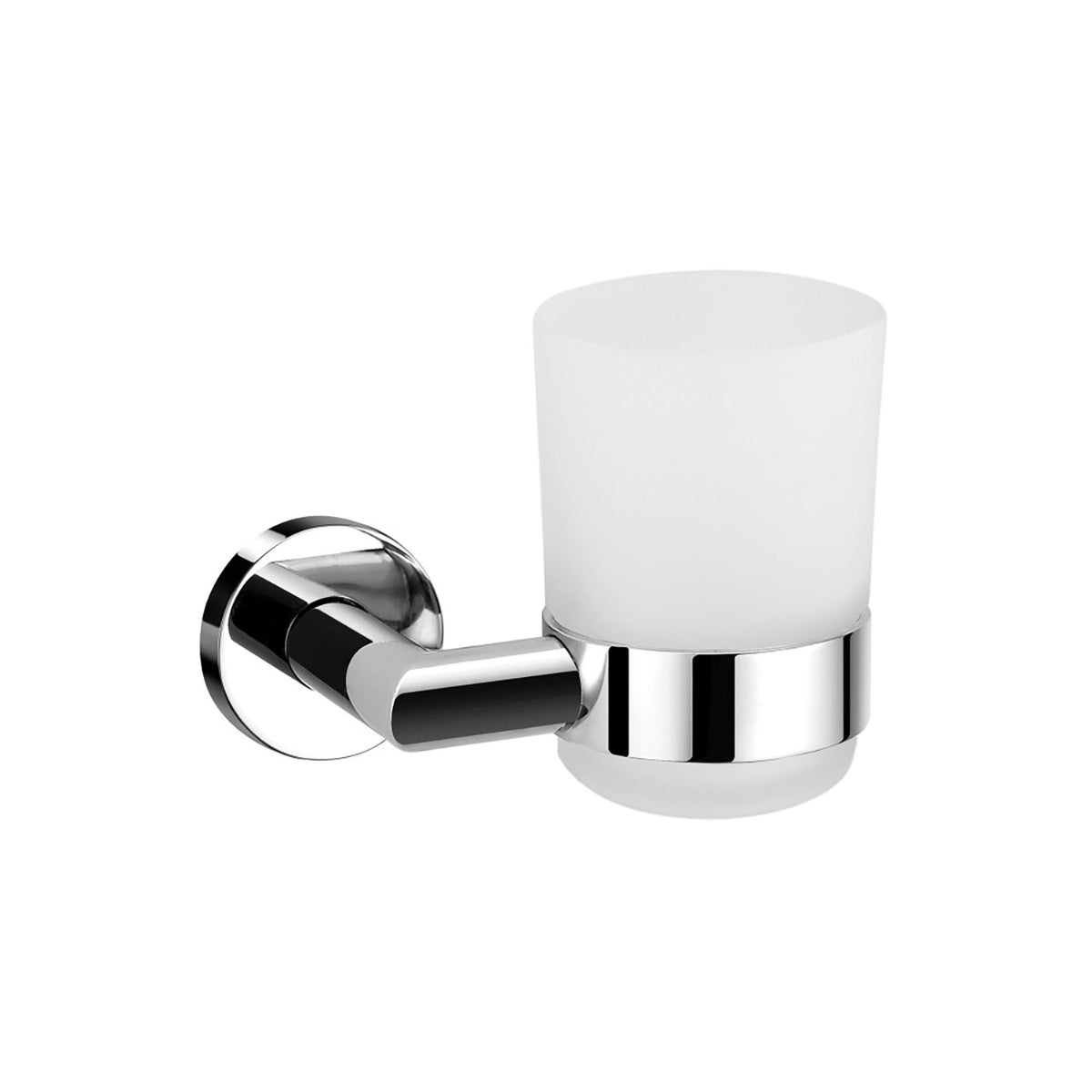 AM00686 - Amara Lythe Wall Mounted Tumbler Holder in Chrome - Coa Living