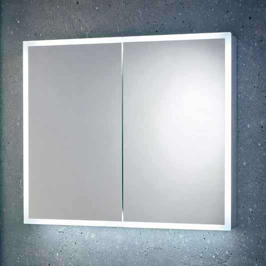 AM00732 - Amara Malham Double Door LED Mirror Cabinet - Coa Living