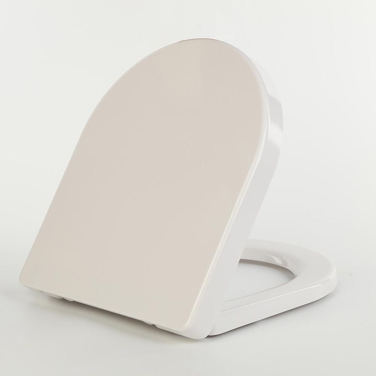 AM00767 - Amara Luxury Wrap Over Heavyweight Toilet Seat in White - Coa Living