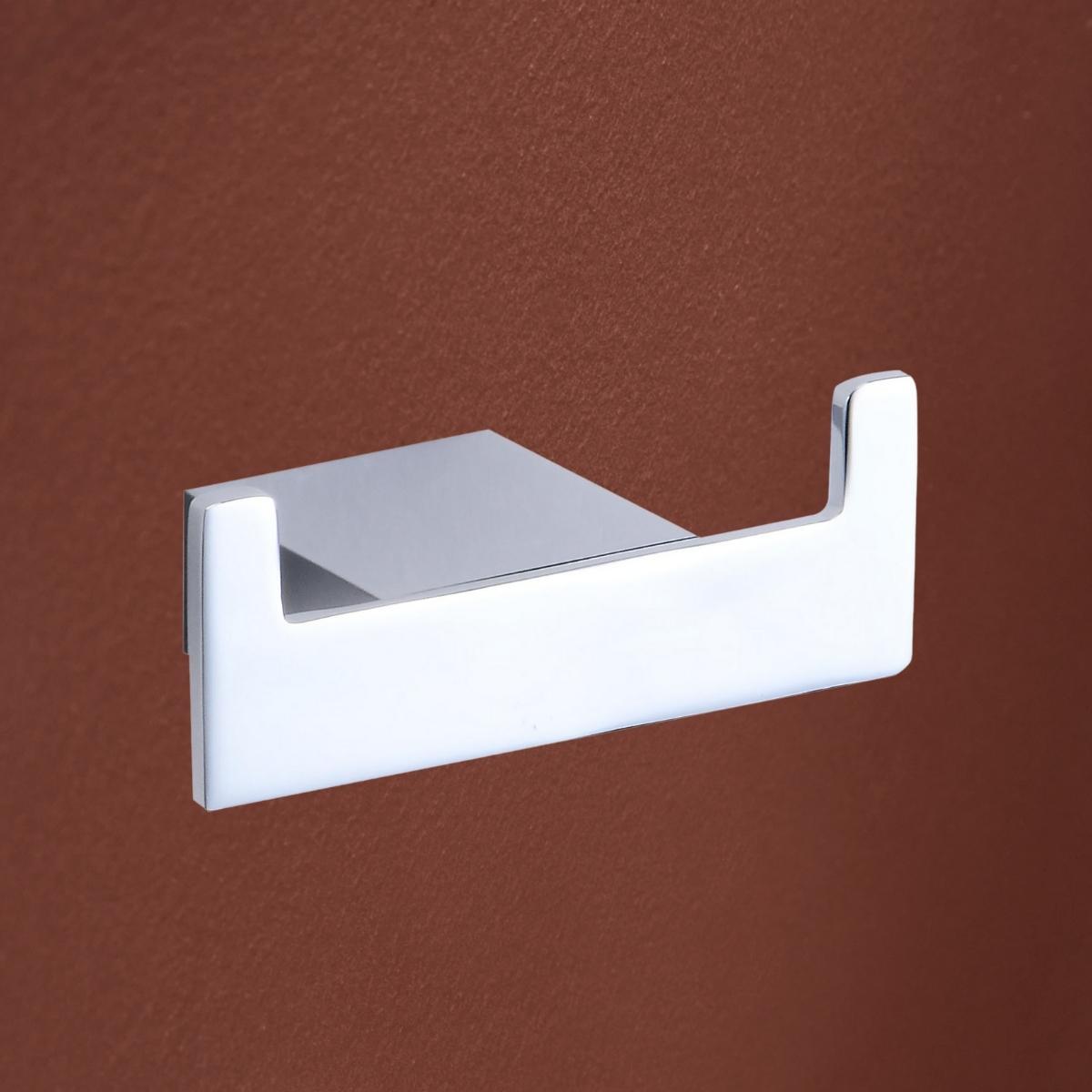 AM00809 - Amara Hawes Wall Mounted Robe Hook in Chrome - Coa Living