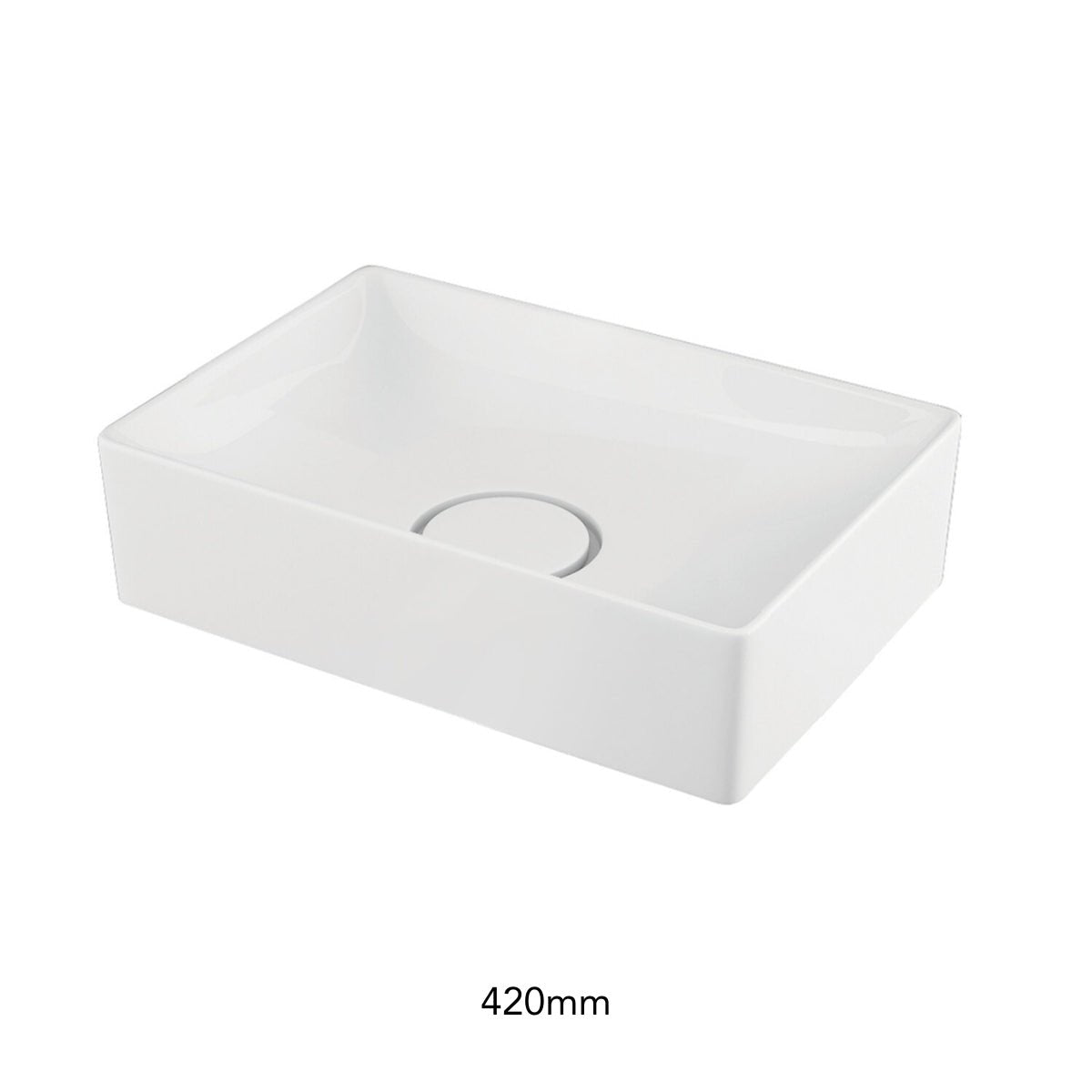 AM00837 - Amara Rectangular Countertop Basin - Coa Living