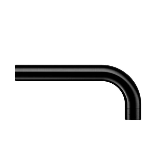 AM01635 - Amara Runswick Cloakroom Spout in Matt Black - Coa Living