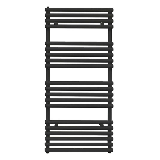 UKBathrooms Essentials Matt Black Radiator