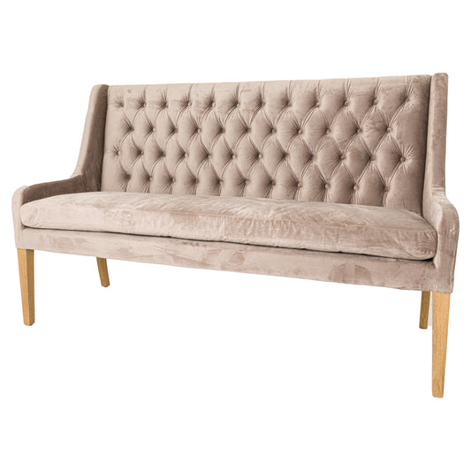 Henley Luxury Large Button Pressed Dining Bench