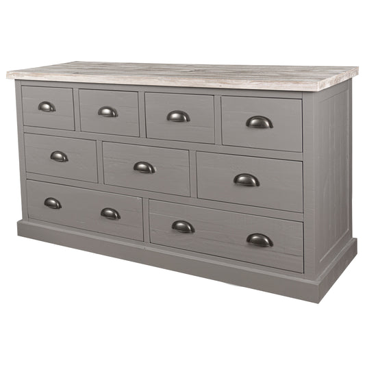 The Oxley Collection Nine Drawer Chest