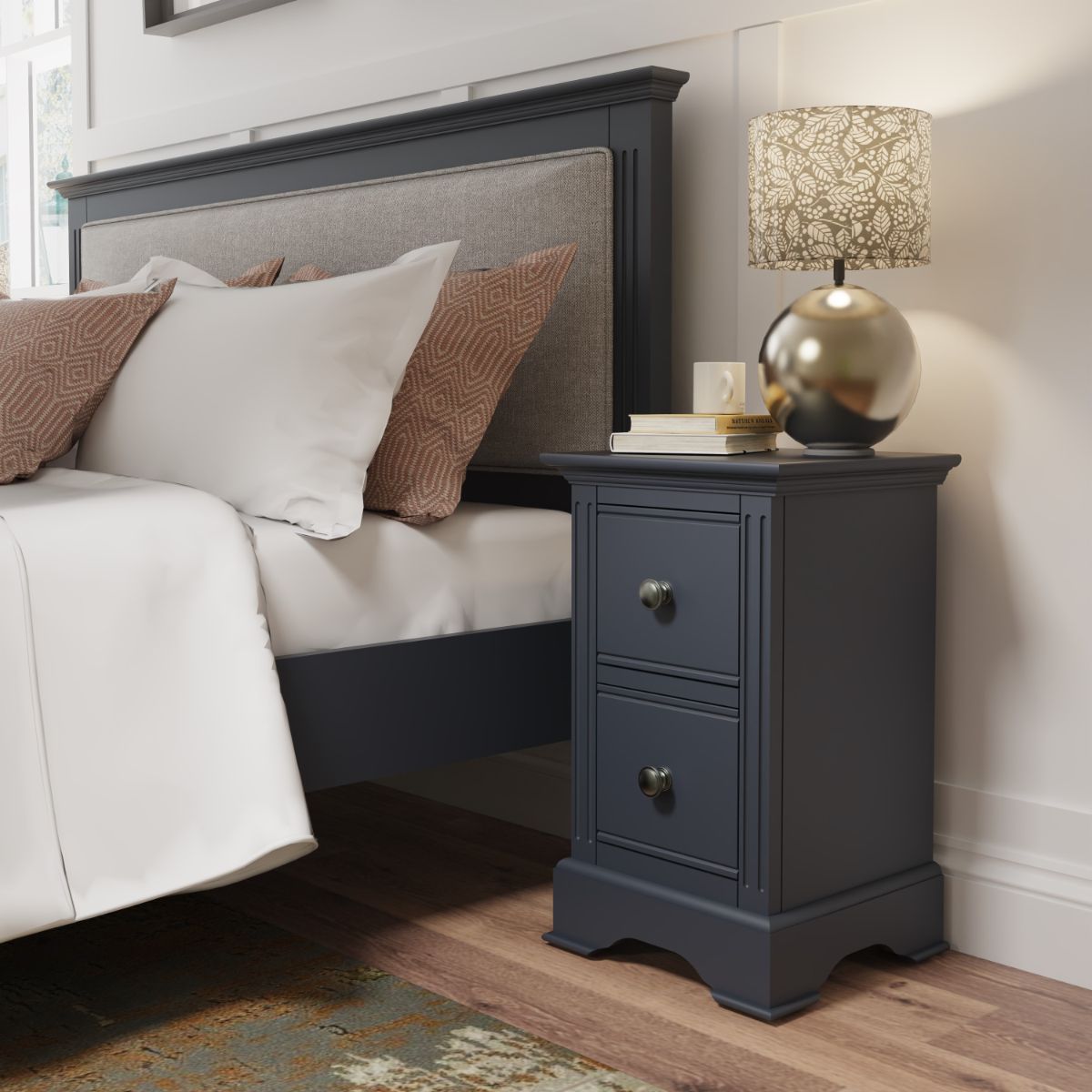 BP Bedroom - Midnight Grey  Small Bedside