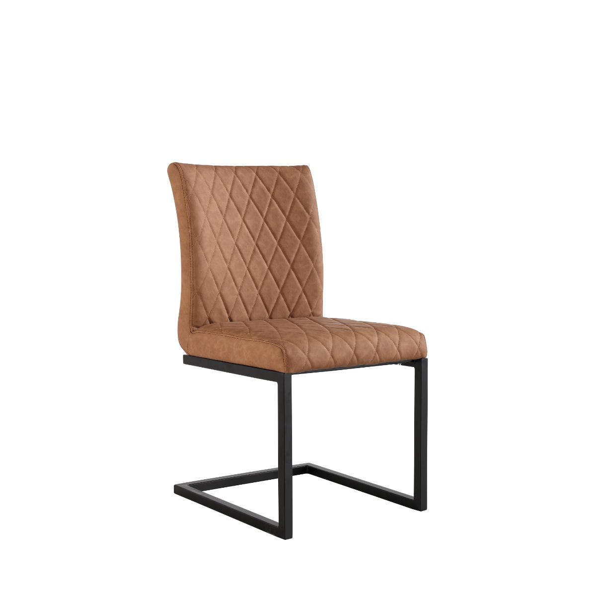 Chair Collection Diamond stitch dining - Tan