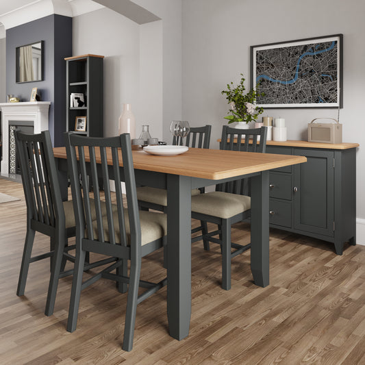 GA Dining & Occasional Grey 1.6m extending table