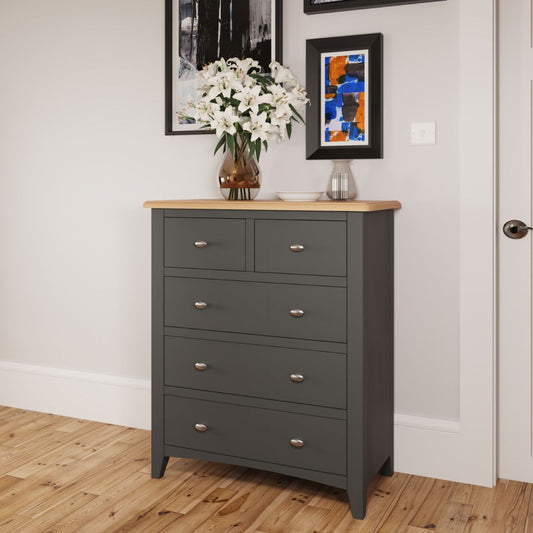 GA Bedroom Grey 2 over 3 Chest