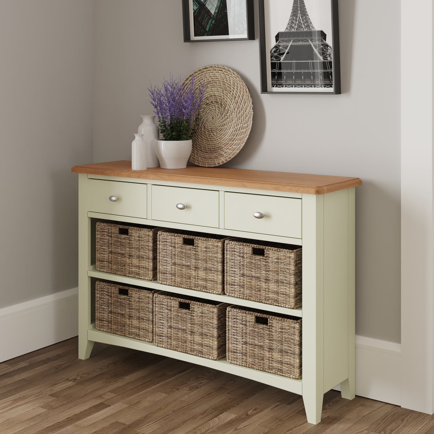 GA Dining & Occasional 3 Drawer 6 Basket Unit