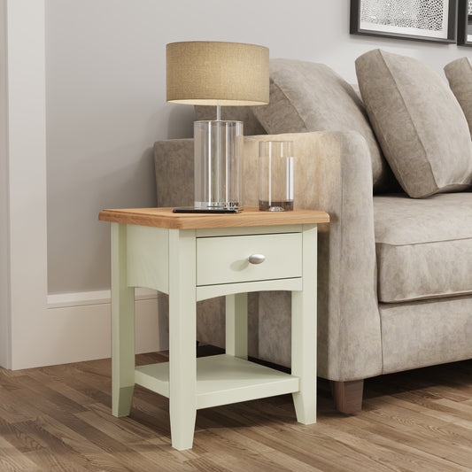 GA Dining & Occasional 1 Drawer Lamp Table