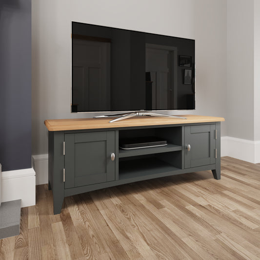 GA Dining & Occasional Grey Large TV Unit