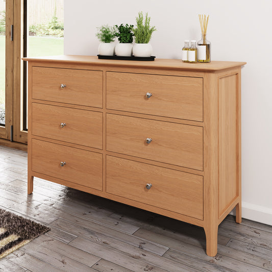 NT Bedroom 6 Drawer Chest