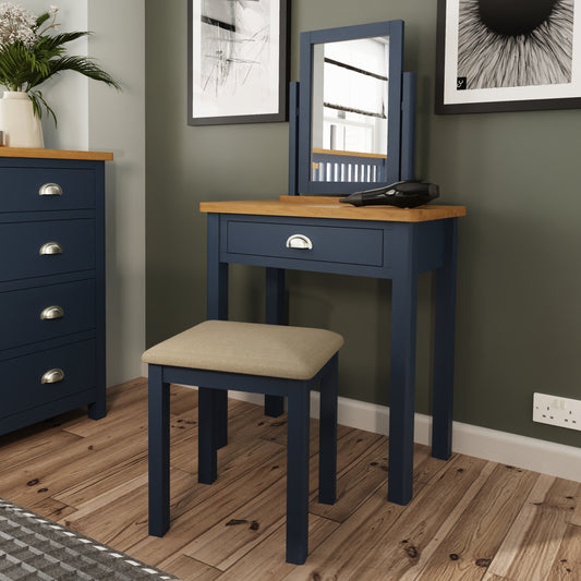 RA Bedroom Blue Dressing Table