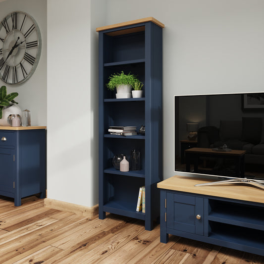 RA Dining Blue Large Bookcase