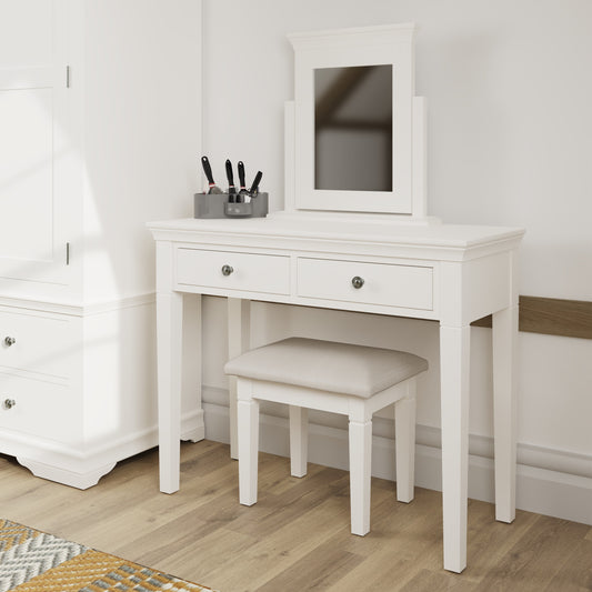 SW Bedroom - White Stool