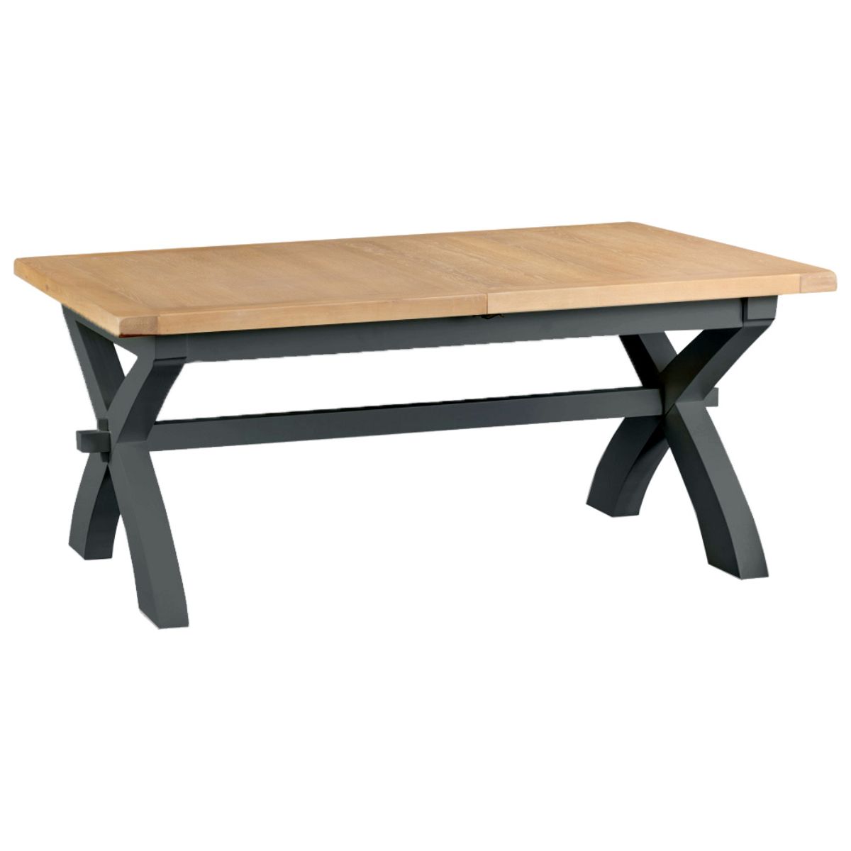 TT Dining-Charcoal 1.8M Cross Extending Table