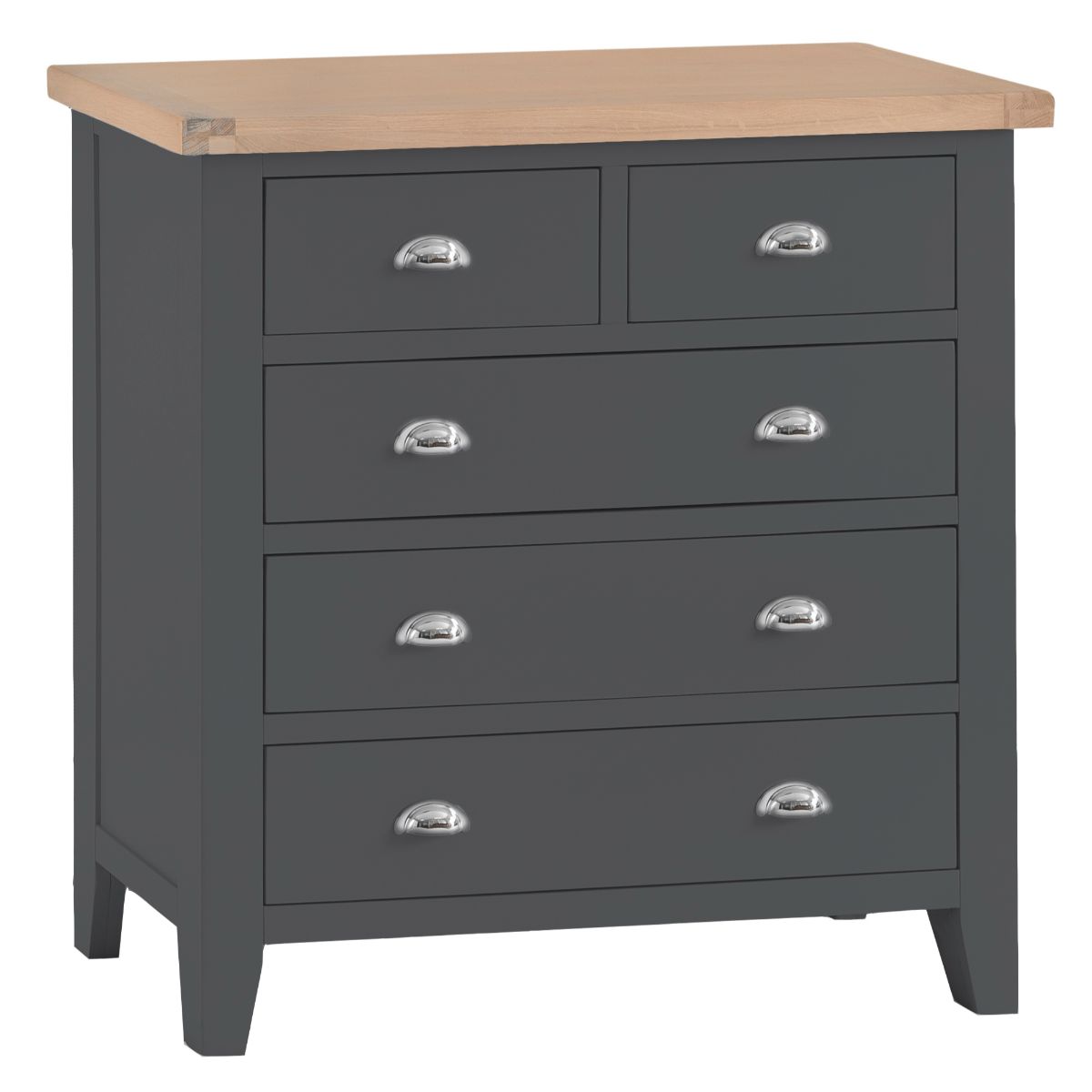 TT Bedroom-Charcoal 2 Over 3 Chest