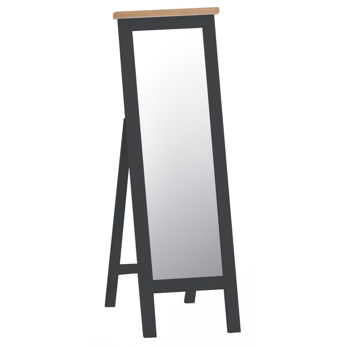 TT Bedroom-Charcoal Cheval Mirror