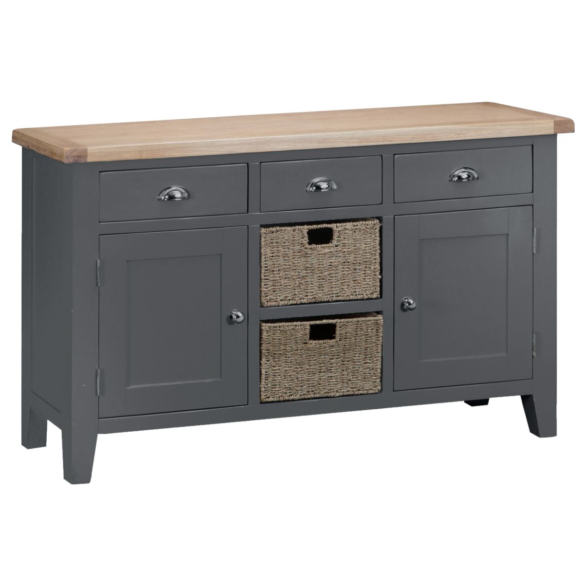 TT Dining-Charcoal Large Sideboard
