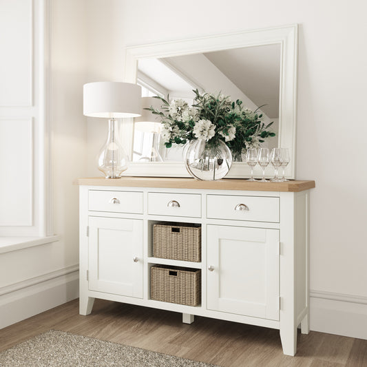 TT Dining-White Large Sideboard