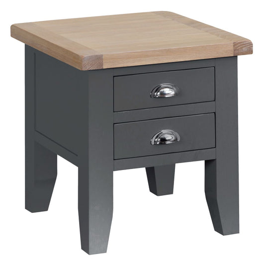 TT Dining-Charcoal Lamp Table