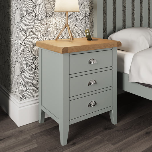 TT Bedroom-Grey Extra Large Bedside