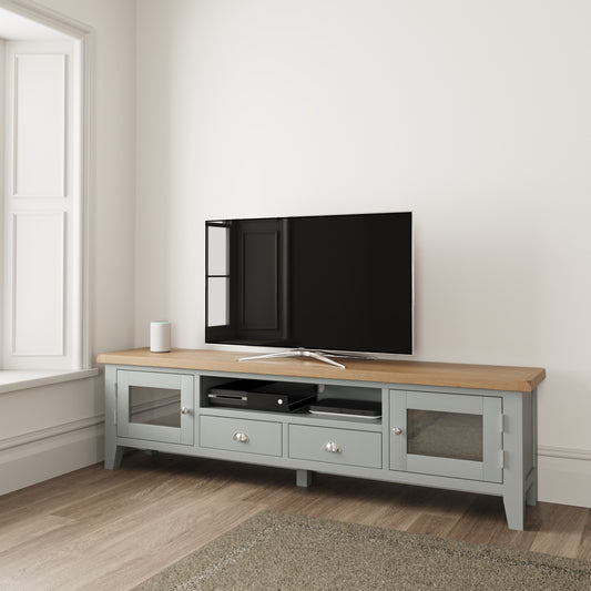 TT Dining-Grey Extra Large TV Unit